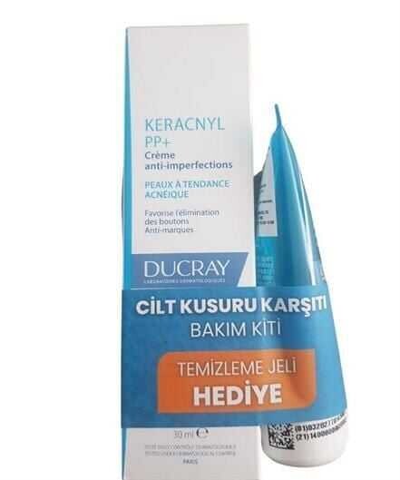 Ducray Keracnyl PP+ Cream 30 ML+ Keracnyl Jel 40 Ml Hediye - 1
