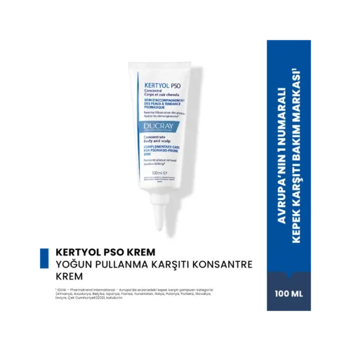Ducray Kertyol P.S.O Yoğun Pullanma Karşıtı Konsantre Bakım Kremi 100 ML - 4