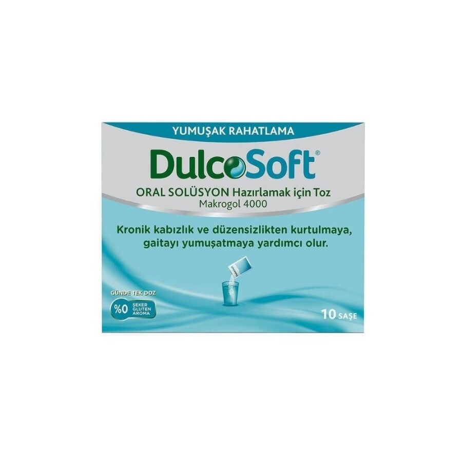 DulcoSoft Oral Solüsyon Hazırlamak için Toz 10 Saşe - 1