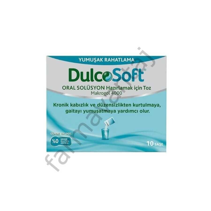 DulcoSoft Oral Solüsyon Hazırlamak için Toz 10 Saşe - 1