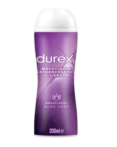 Durex Masaj Jeli Ve Kayganlaştırıcı Aloe Vera 200ml - 1