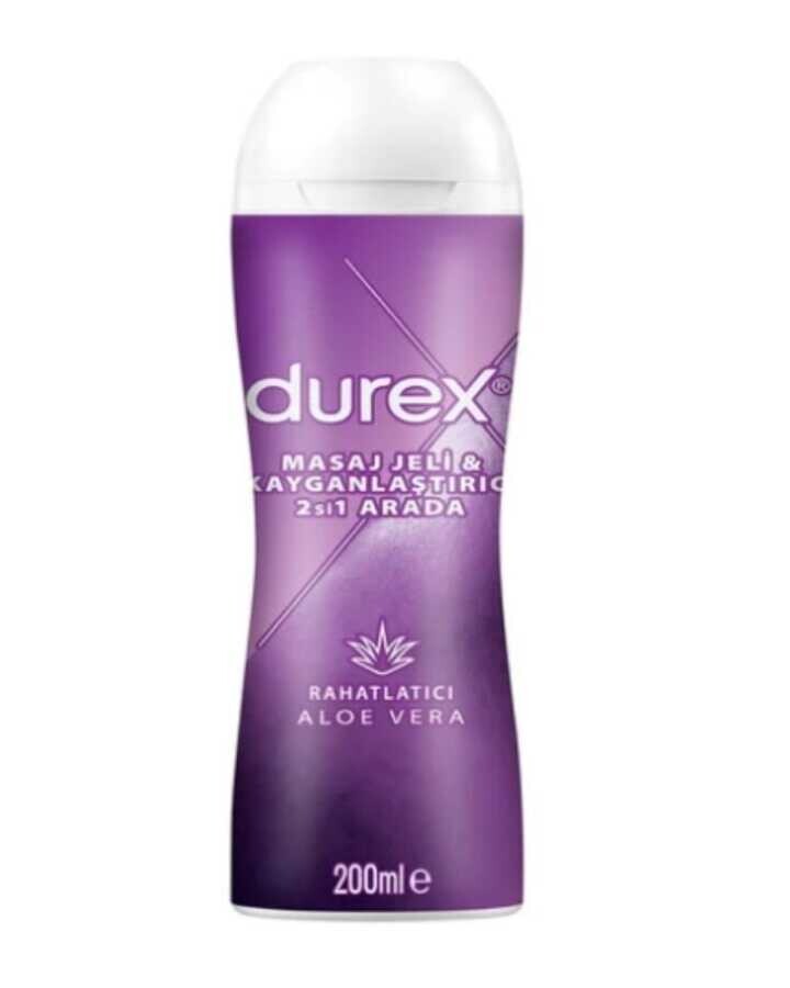 Durex Masaj Jeli Ve Kayganlaştırıcı Aloe Vera 200ml - 1