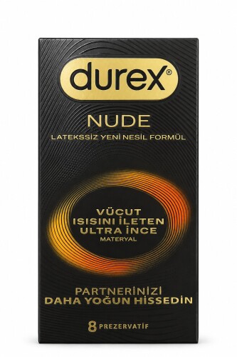 Durex Nude Prezervatif 8 Adet - Durex