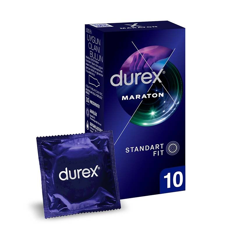 Durex Prezervatif 10'lu Maraton Geciktiricili - 1