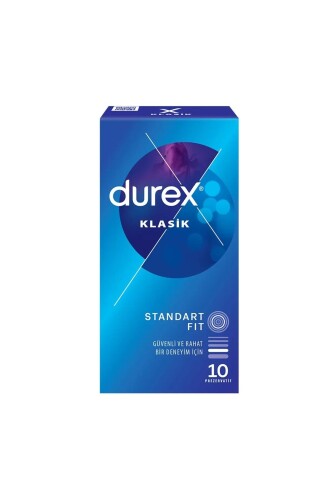 Durex Prezervatif Klasik 10'lu - Durex