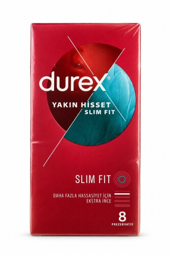 Durex Yakın Hisset Skin Fit 8 Adet Prezervatif - Durex