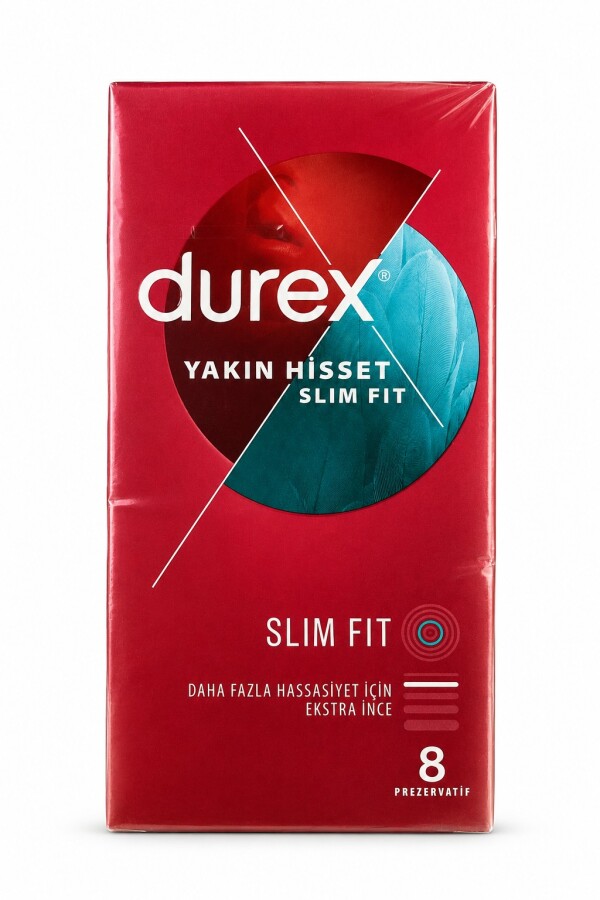 Durex Yakın Hisset Skin Fit 8 Adet Prezervatif - 1