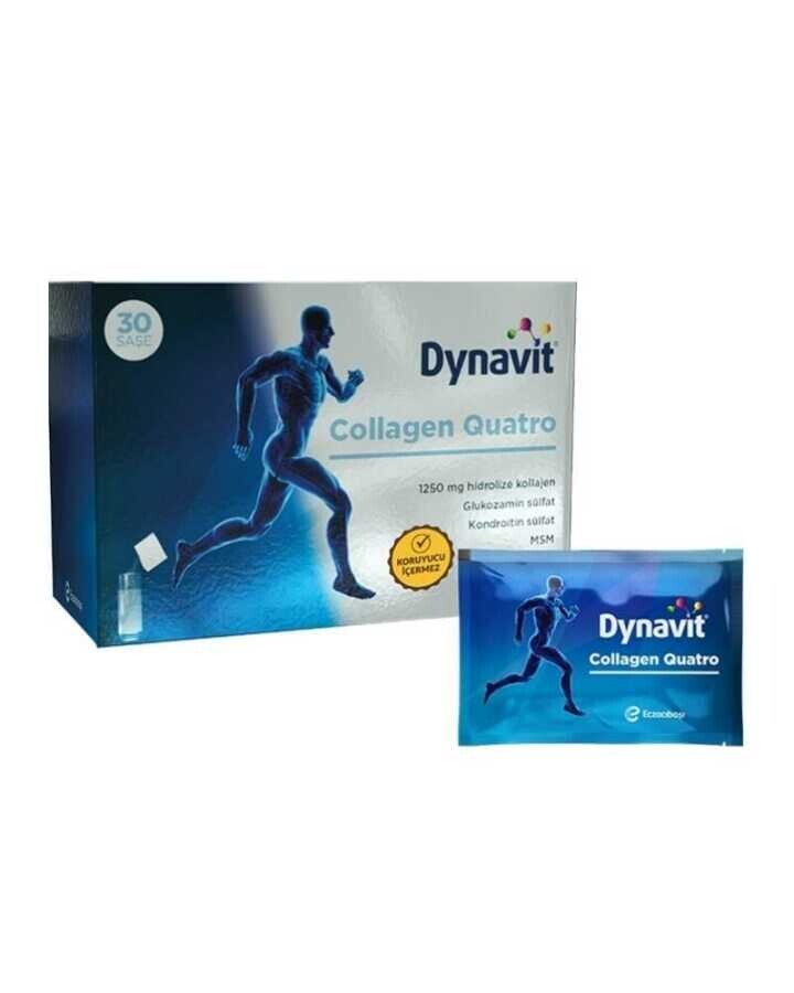 Dynavit Collagen Quatro Takviye Edici Gıda 30 Saşe - 1