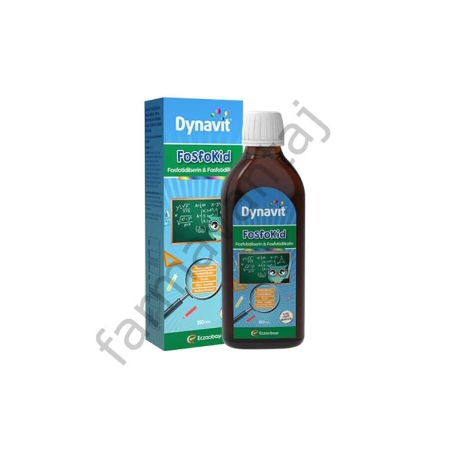 Dynavit Fosfokid Fosfodilserin Ve Fosfotodilkolin İçeren Sıvı Takviye Edici Gıda 150ml - 1