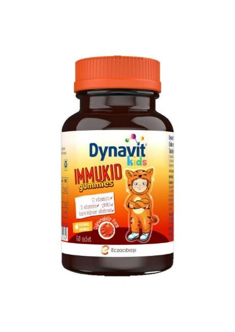 Dynavit Kids Immukid Gummies 60 Adet Çiğnenebilir Form - 1