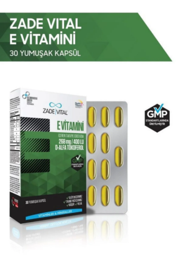 E Vitamini İçeren Takviye Edici Gıda 30 Kapsül 400IU - 3