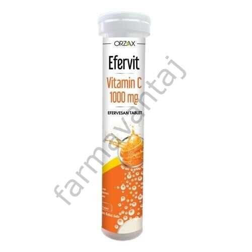 Efervit Vitamin C 1000mg 20 Tablet - 1