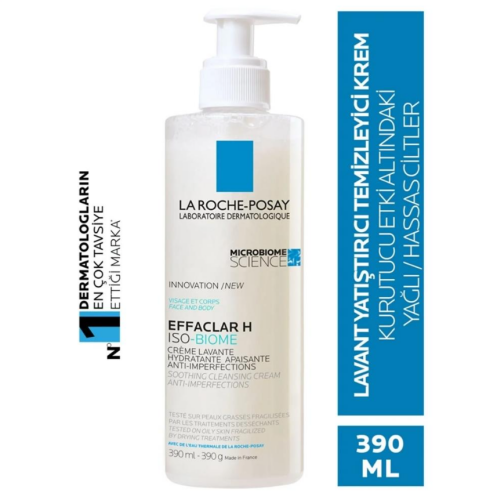 Effaclar H Isobiome Lavant Temizleyici Krem 390 ml - 2