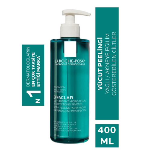 Effaclar Mikro Peeling Yüz ve Vücut İçin Temizleyici Jel 400 ml - 2