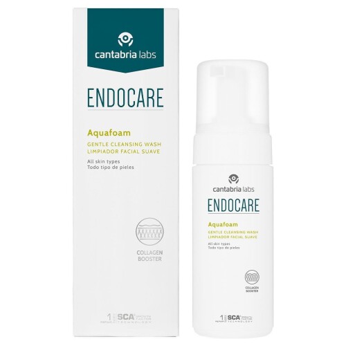 Endocare Aquafoam Yüz Temizleyici Köpük 125ml - cantabria labs