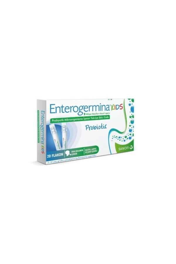 Enterogermina Çocuklar için Takviye Edici Gıda 100ml ( 5ml x 20 flakon ) - 1