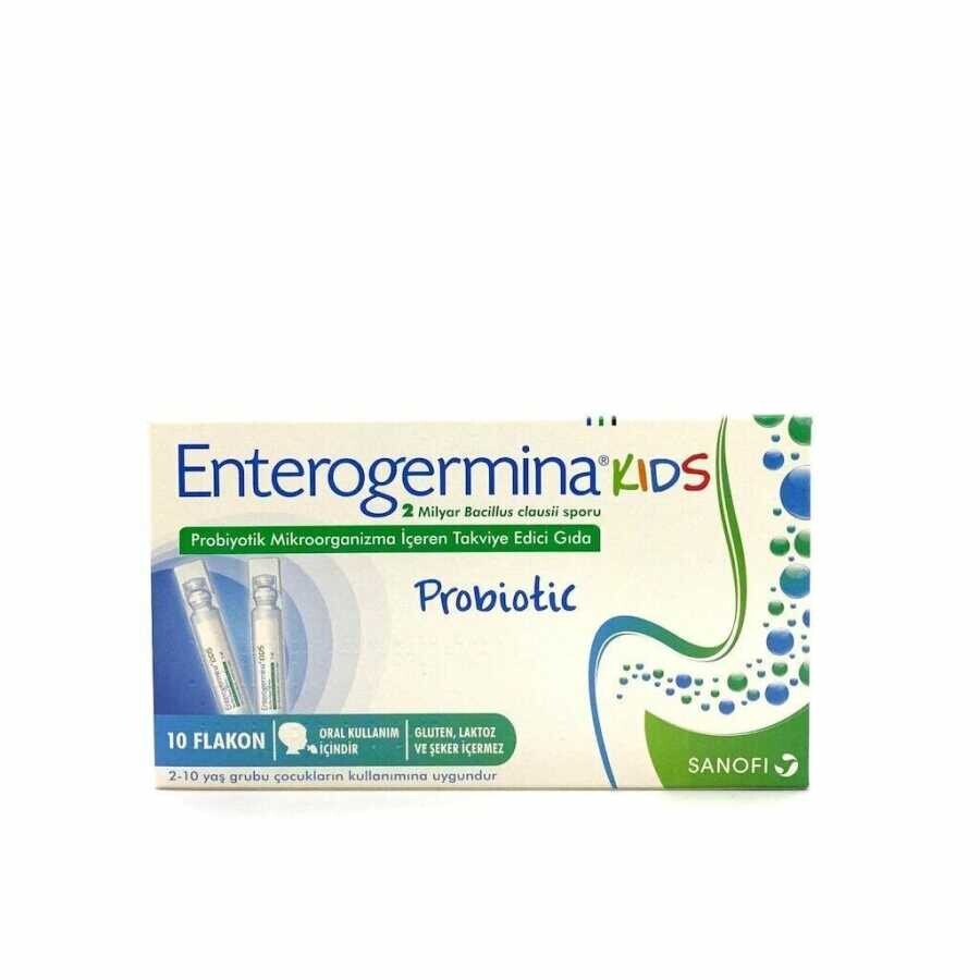 Enterogermina Çocuklar için Takviye Edici Gıda 50ml ( 5ml x 10 flakon ) - 1