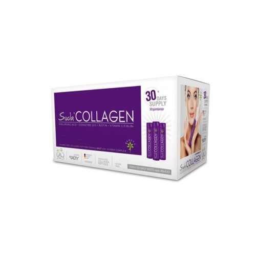 Erik Aromalı Likit Kolajen 40ml X 30 Shot - Suda Collagen
