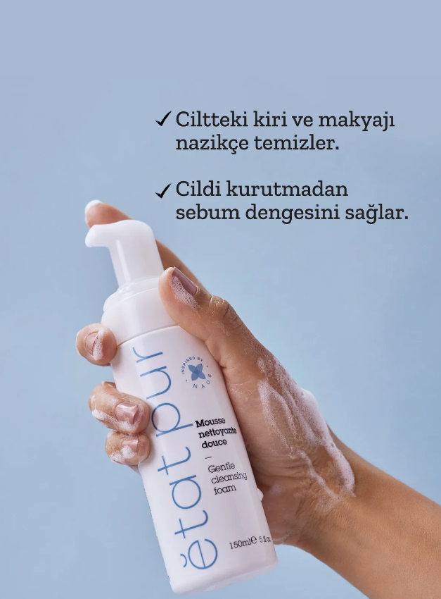 Etat Pur Pure Cleanser Nazik Yüz Makyaj Temizleme Köpüğü 150 Ml - 3