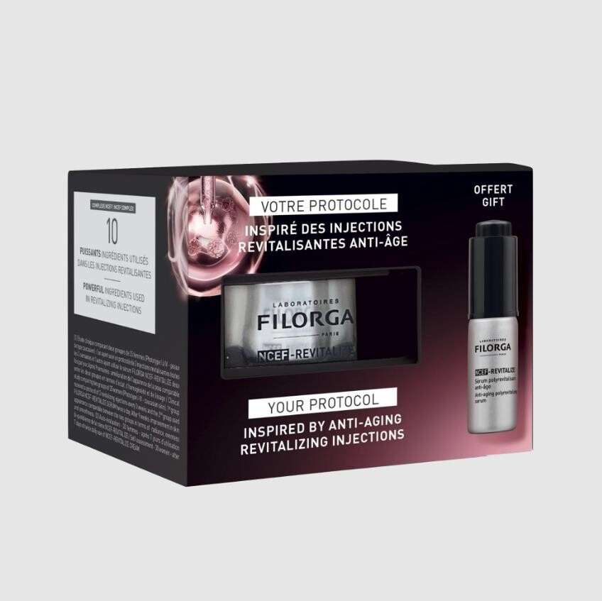 Filorga NCEF - REVITALIZE Firming Cream 50 ml + Free 5 ml Serum - 1