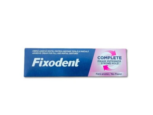 Fixodent Complete Aroma İçermez 47 gr Protez Diş Yapıştırıcı - Fixodent
