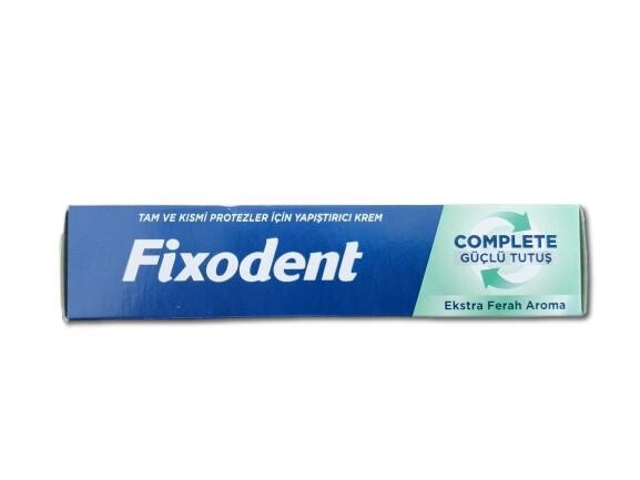 Fixodent Diş Protez Yapıştırıcı Krem Complete Ekstra Ferah 47 gr - 1