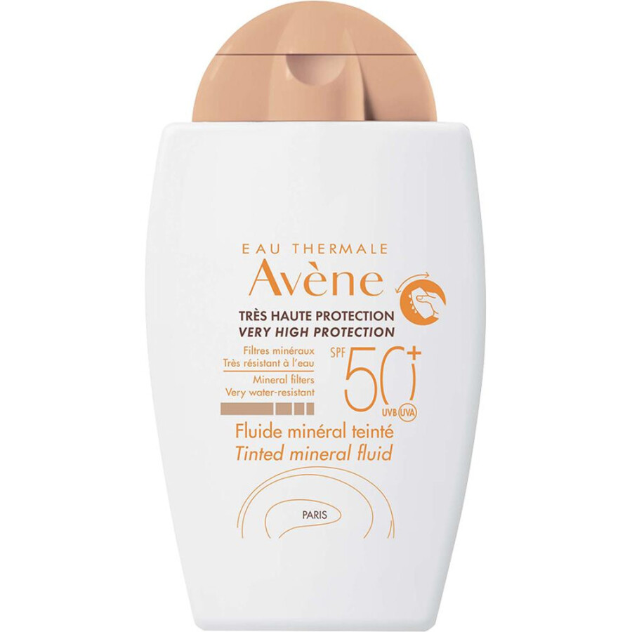 Fluide Mineral Renkli Güneş Kremi Spf50 40 ml - 1