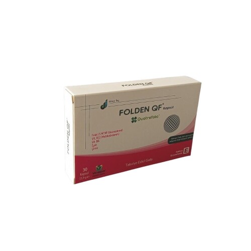 Folden QF Multivitamin Ve Multimineral Takviye Edici Gıda 30 Kapsül - Denge İlaç