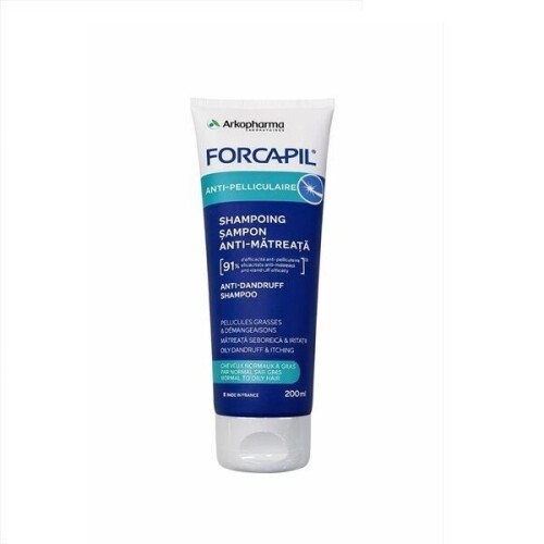 Forcapil ANTI-DANDRUFF Kepek Karşıtı Şampuan 200ml - Arkopharma
