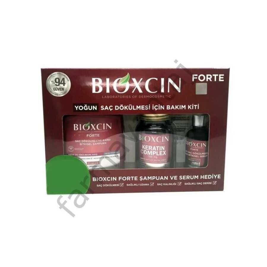 Forte Yoğun Saç Dökülmesi İçin Bakım Kiti Şampuan Ve Serum HEDİYELİ - 1