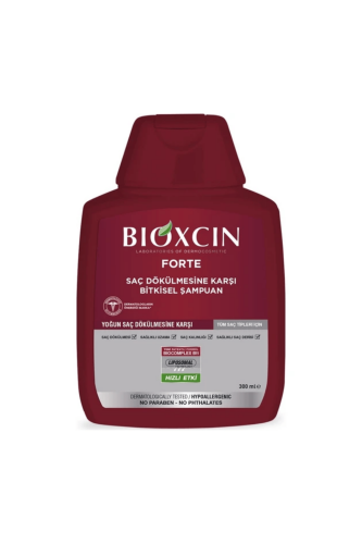 Bioxcin Forte Yoğun Saç Dökülmesine Karşı Bitkisel Şampuan Tüm Saçlar İçin 300 ml - 2