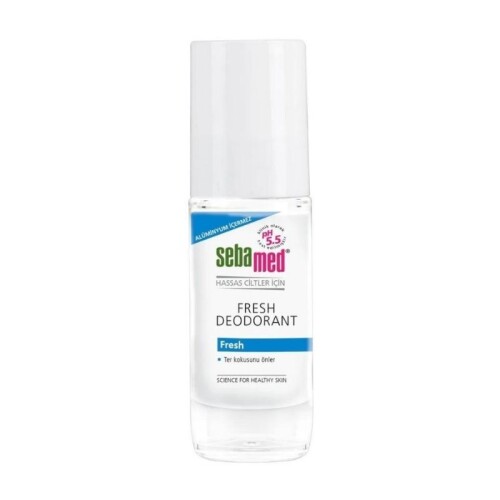Fresh Deodorant Hassas ciltler için Roll-On 50ml - Sebamed