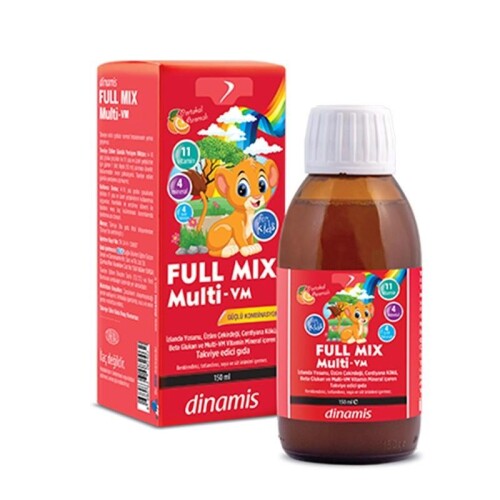 Full Mix Multi-Vm İçeren Takviye Edici Gıda 150 ml - DİNAMİS