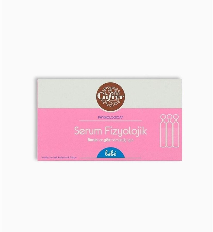 Gifrer Serum Fizyolojik %0.9 10x5 Ml tüp - 1