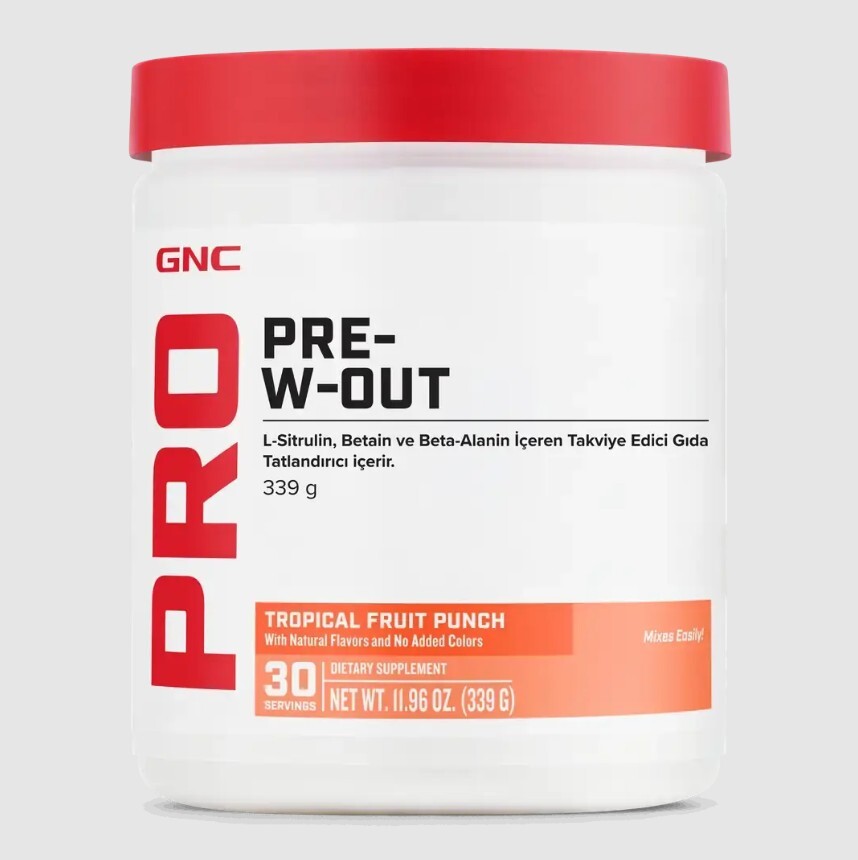 GNC Pro Pre-W-OUT – 339 g - 1