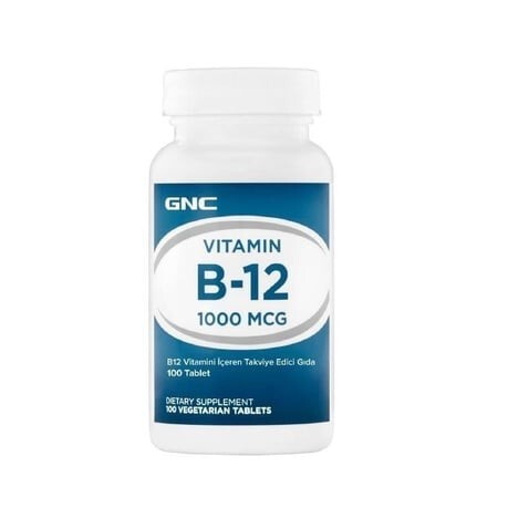 GNC Vitamin B12 1000 mcg 100 Tablet - 1