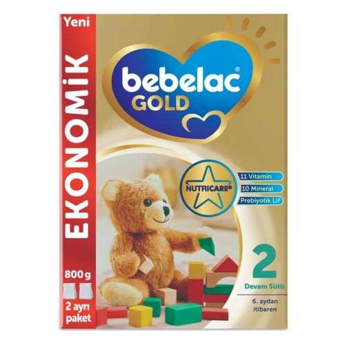 Gold 2 Numara Devam Sütü 800 Gr - Bebelac