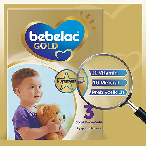 Gold 3 Numara Devam Sütü 800 Gr - Bebelac