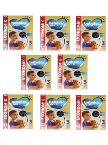 Gold 3 Numara Devam Sütü 800 Gr X 8 Adet - Bebelac