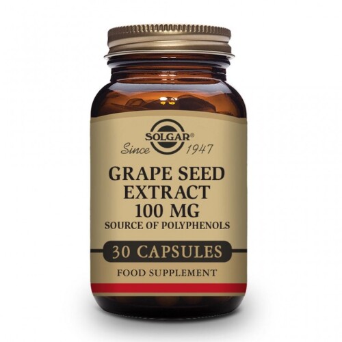 Grape Seed Extract 100mg 30 Kapsül - Solgar