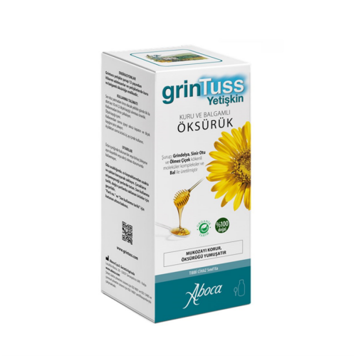 GrinTuss Yetişkin Öksürük Şurubu 128 gr - Abdi İbrahim
