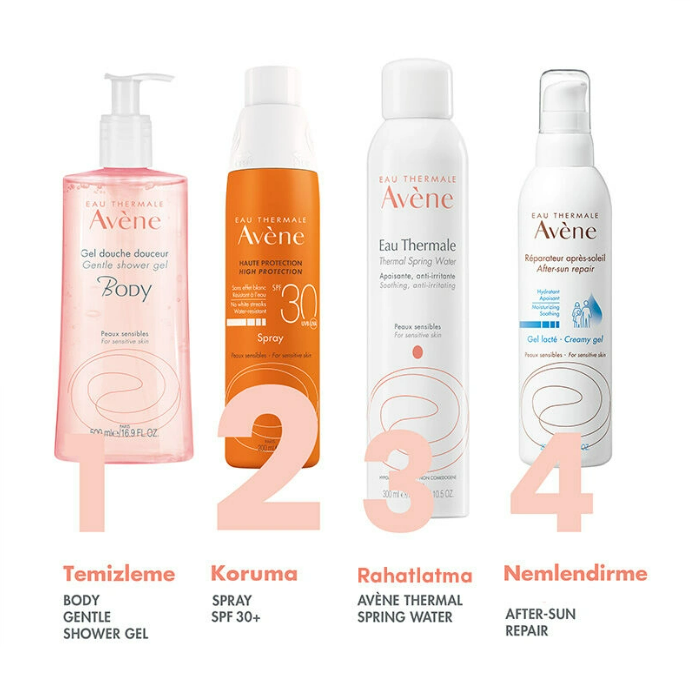 Avene Hassas Yüz Ve Vücut Ciltleri İçin SPF30 Güneş Koruyucu Sprey 200ml - 5