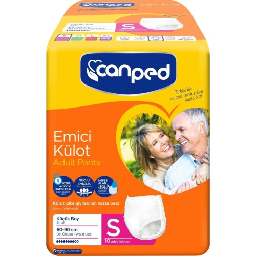 Hasta Bezi Emici Külot Küçük(S) 10'lu - Canped