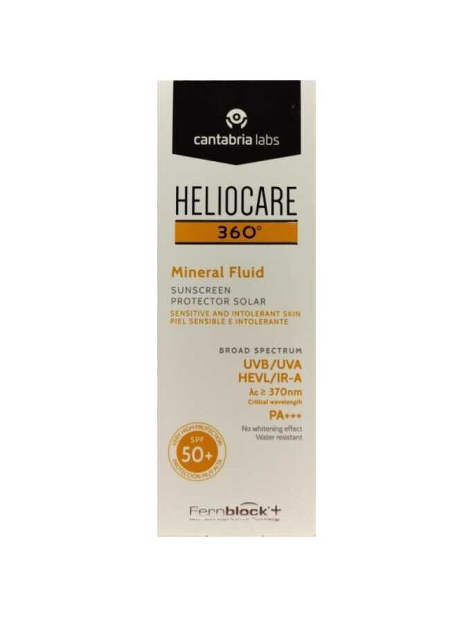 Heliocare 360 Mineral Fluid SPF+50 Güneş Kremi 50 ml - 1