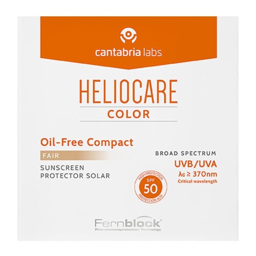 Heliocare Color SPF 50 Oil Free Compact Fair(Açık Ten) 10 gr - cantabria labs