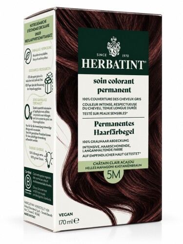 Herbatint Saç Boyası 5M Chatain Clair Acajou 170 Ml - HERBATİNT