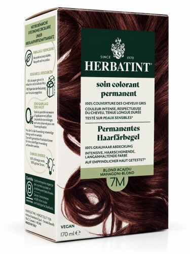 Herbatint Saç Boyası 7M Blond Acajou 170 Ml - HERBATİNT