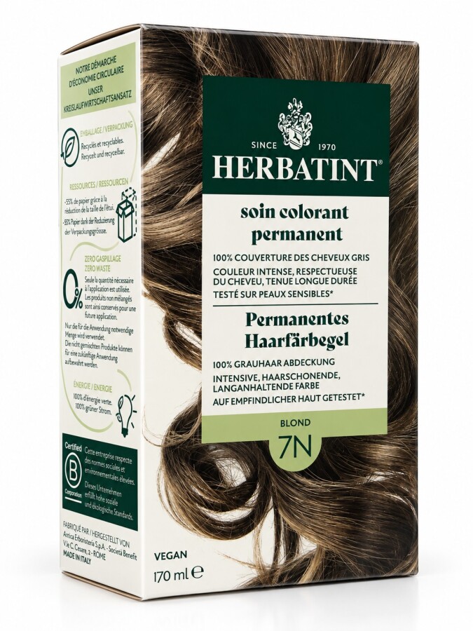 Herbatint Saç Boyası 7N Blond 170 ml - 1
