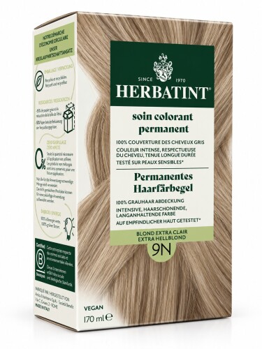 Herbatint Saç Boyası 9N Blond Extra Clair - Çok Açık Sarı 170 Ml - HERBATİNT