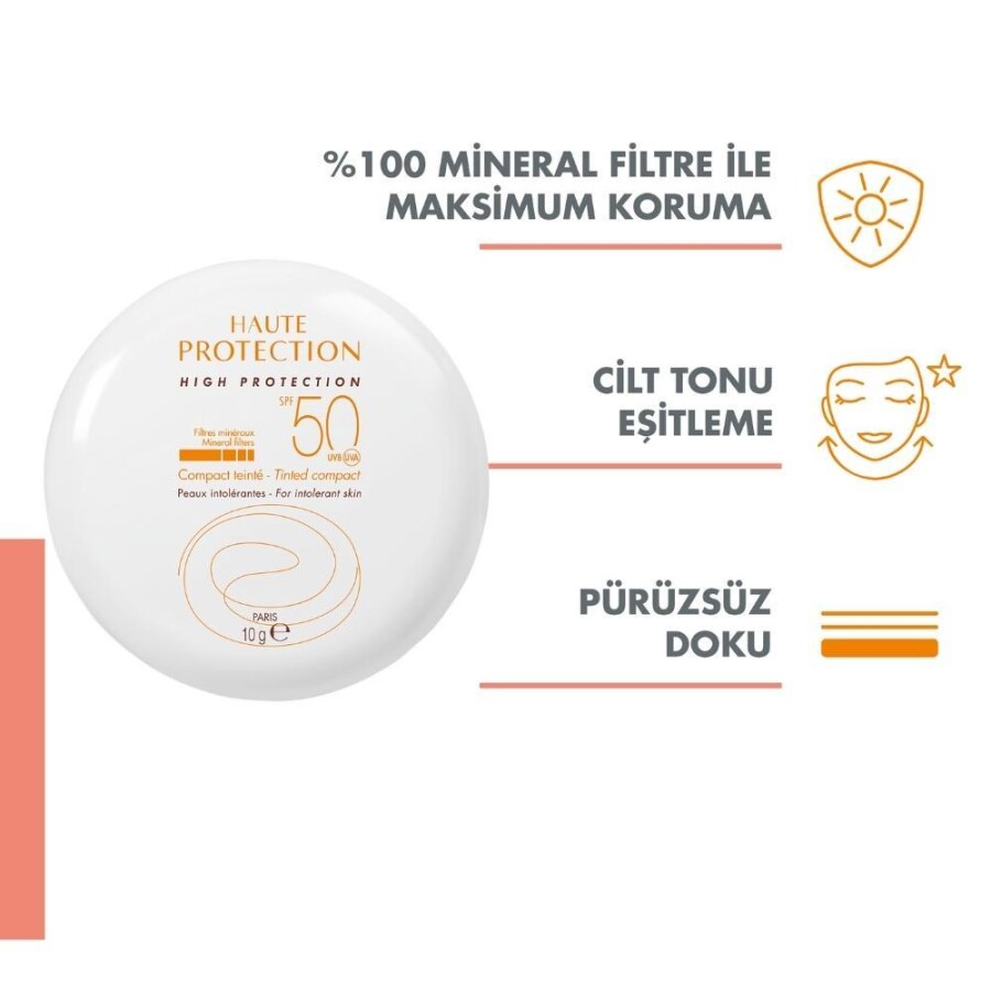 Avene Honey Kompakt Pudra SPF50+ 10 gr - 3